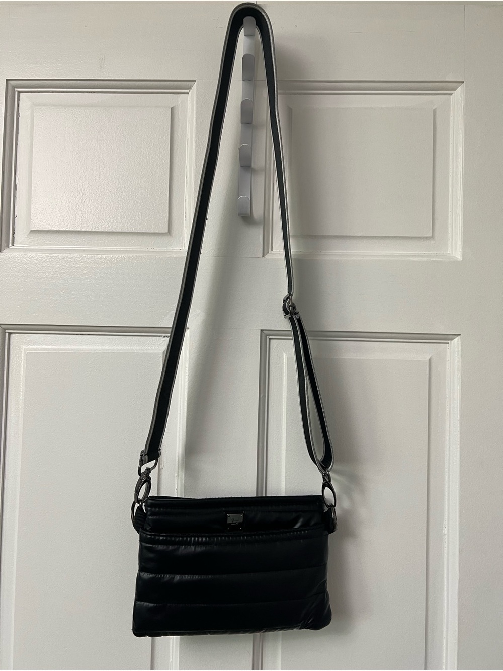 Think Roylyn Black Quilted Crossbody Bag
